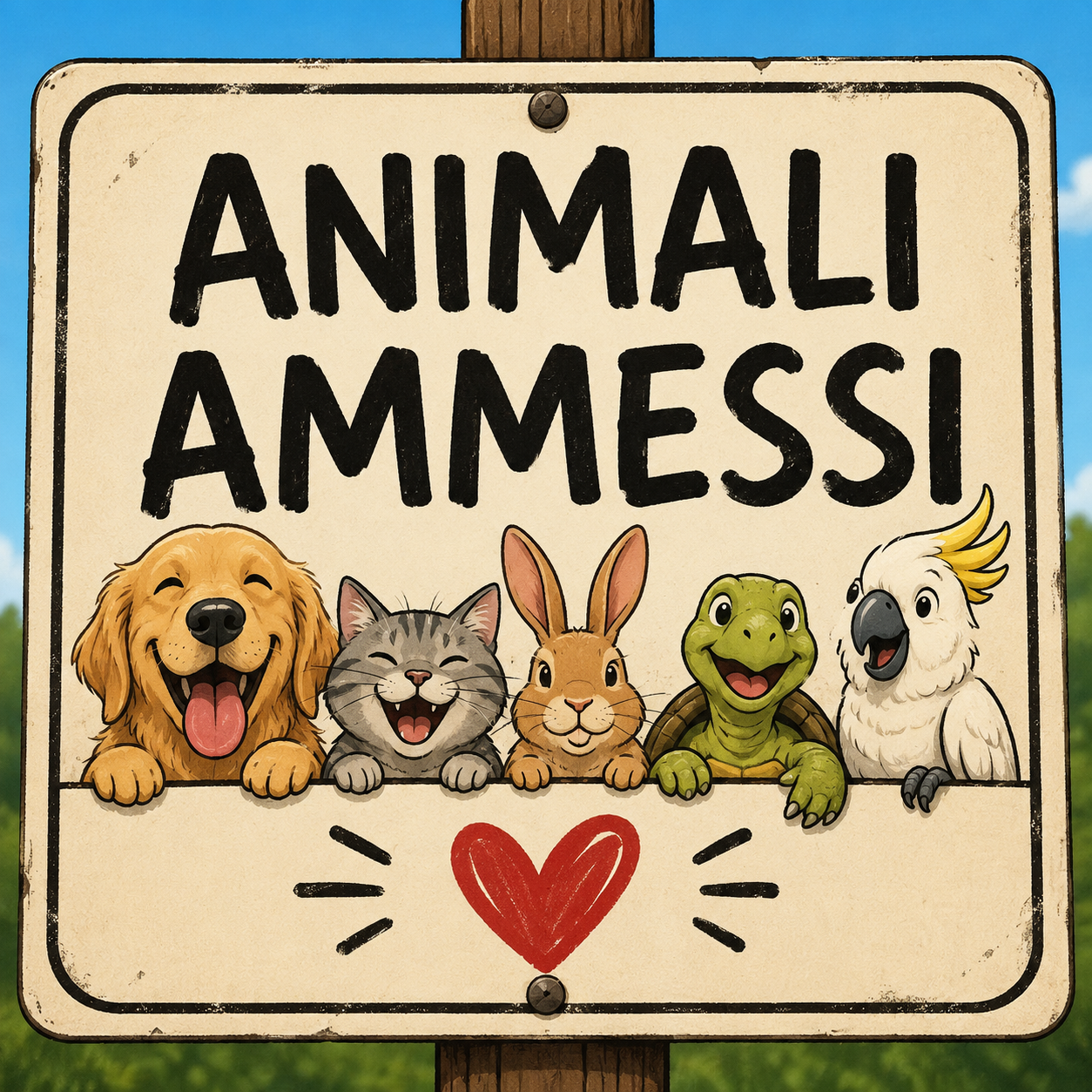 animali ammessi casa dinda