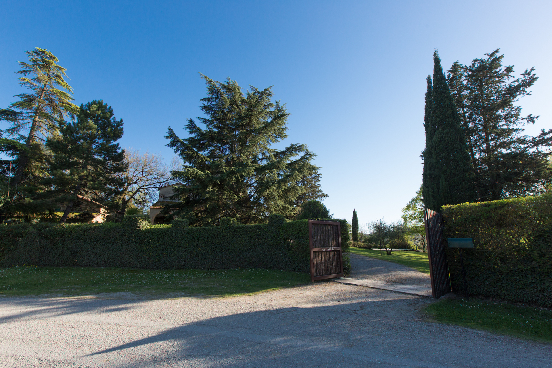 Vista esterna di Casa Dinda - casa colonica in Umbria